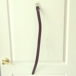 Black Belt with Heart Buckle